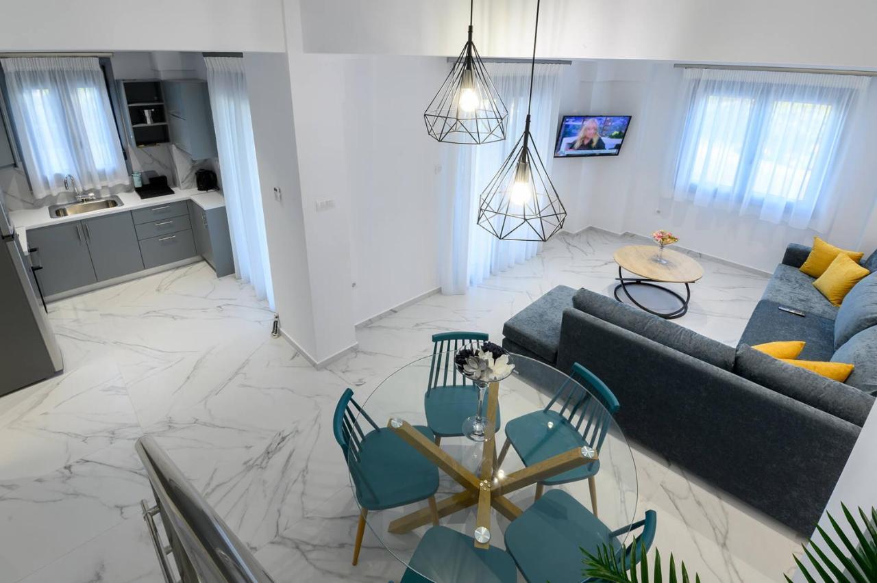 Momento Luxury Apartments Walking Distance From The Beach Nikiana Dış mekan fotoğraf